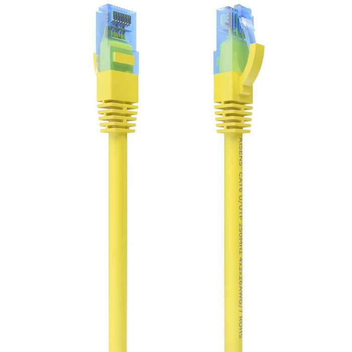Aisens Cable de Red RJ45 Cat.6 UTP AWG26 CCA 30cm Amarillo